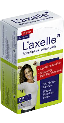 LAXELLE Achselpads mit Aloe Vera Gr.M