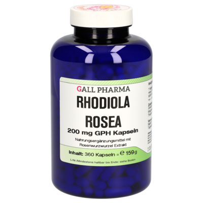 RHODIOLA ROSEA 200 mg GPH Kapseln