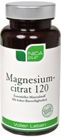 NICAPUR Magnesiumcitrat 120 Kapseln