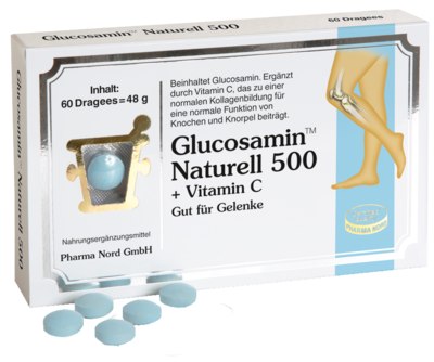 GLUCOSAMIN NATURELL 500 mg Pharma Nord Dragees