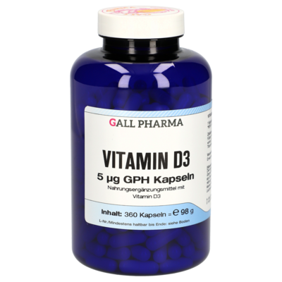 VITAMIN D3 5 µg GPH Kapseln