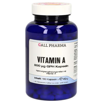 VITAMIN A 800 µg GPH Kapseln