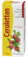 CEROLETTEN Grandel Lutschtabletten