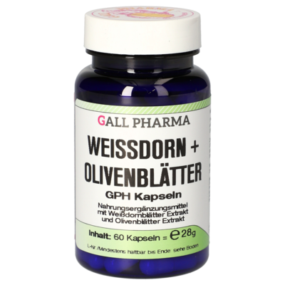 WEISSDORN+OLIVENBLÄTTER GPH Kapseln