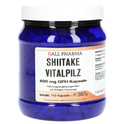 SHIITAKE VITALPILZ 400 mg GPH Kapseln