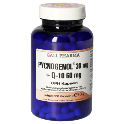 PYCNOGENOL 30 mg+Q10 60 mg GPH Kapseln