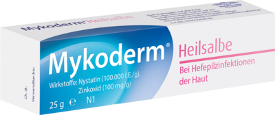 MYKODERM Heilsalbe Nystatin u.Zinkoxid