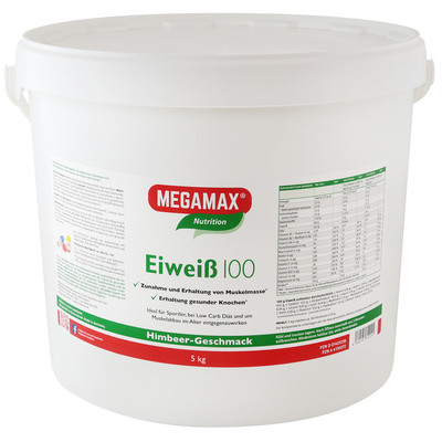 EIWEISS 100 Himbeer Quark Megamax Pulver