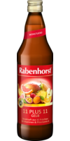 RABENHORST 11 Plus 11 Multivitaminmehrfr.Saft gelb