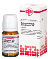 ANTIMONIUM SULFURATUM aurantiacum D 6 Tabletten