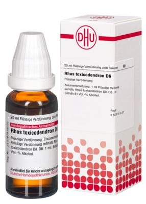 RHUS TOXICODENDRON D 6 Dilution