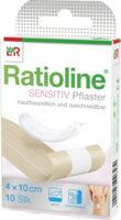 RATIOLINE sensitive Wundschnellverband 4 cmx1 m