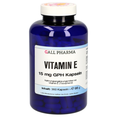 VITAMIN E 15 mg GPH Kapseln