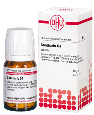 CANTHARIS D 4 Tabletten