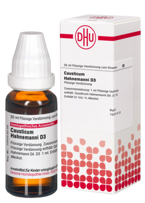 CAUSTICUM HAHNEMANNI D 3 Dilution