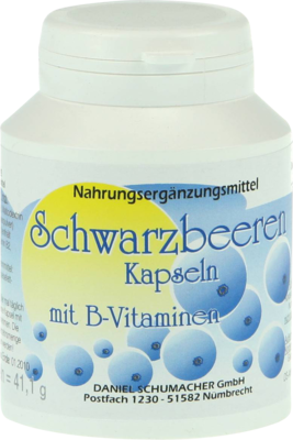 SCHWARZBEEREN Kapseln