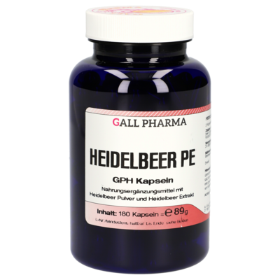 HEIDELBEER PE 400 mg Kapseln