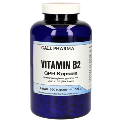 VITAMIN B2 GPH 1,6 mg Kapseln