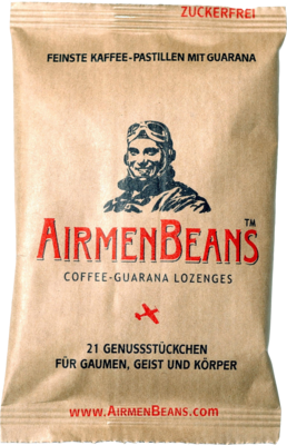 AIRMENBEANS feinste Kaffee Pastillen m.Guarana