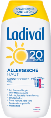 LADIVAL allergische Haut Gel LSF 20