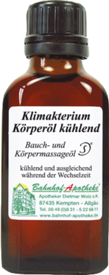 KLIMAKTERIUM Körperöl kühlend