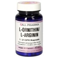 L-ORNITHIN/L-ARGININ 1:2 GPH Kapseln