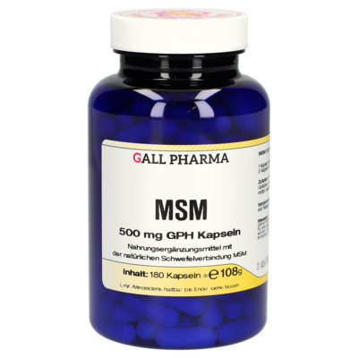 MSM 500 mg GPH Kapseln