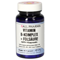 VITAMIN B KOMPLEX+Folsäure GPH Kapseln