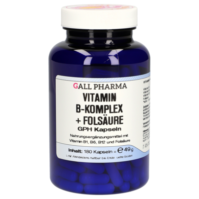 VITAMIN B KOMPLEX+Folsäure GPH Kapseln