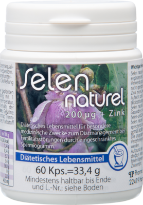 SELENNATUREL 200 µg+Zink Kapseln