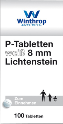 P TABLETTEN weiß 8 mm