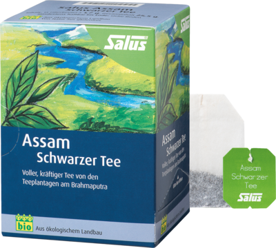 ASSAM schwarzer Tee Bio Salus Filterbeutel