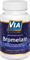 VIAVITAMINE Bromelain 1200 gdu/g Kapseln