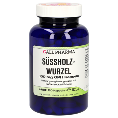 SÜSSHOLZWURZEL 350 mg GPH Kapseln