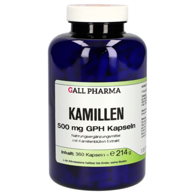 KAMILLEN 500 mg GPH Kapseln