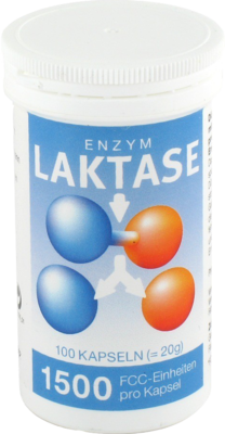 LAKTASE 1.500 FCC Enzym Kapseln