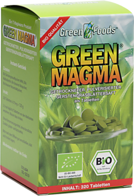 GREEN MAGMA Gerstengrasextrakt Tabletten