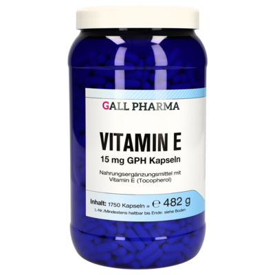 VITAMIN E 15 mg GPH Kapseln