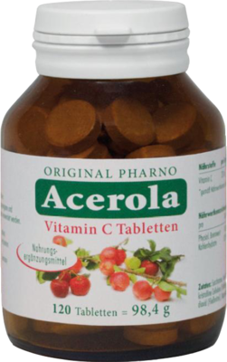 ACEROLA VITAMIN C Tabletten Original Pharno