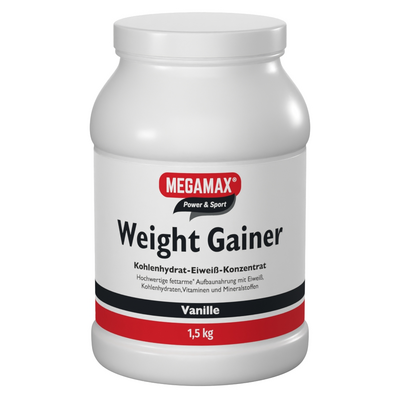 WEIGHT GAINER Megamax Vanille Pulver