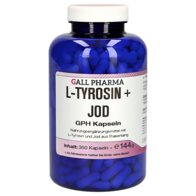 L-TYROSIN+JOD GPH Kapseln