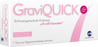 GRAVIQUICK Schwangerschafts-Frühtest