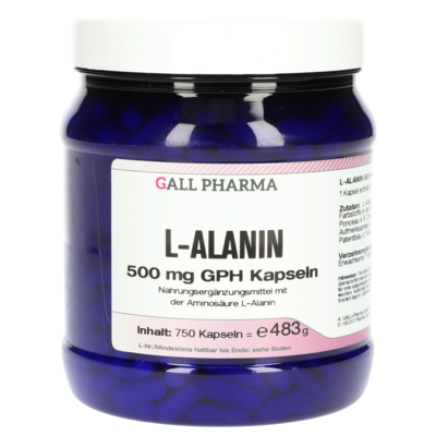 L-ALANIN 500 mg GPH Kapseln