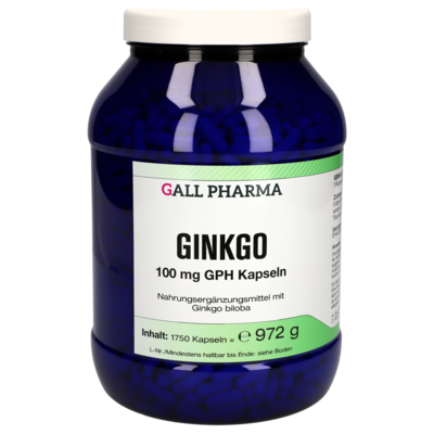 GINKGO 100 mg GPH Kapseln