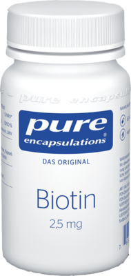 PURE ENCAPSULATIONS Biotin 2,5 mg Kapseln