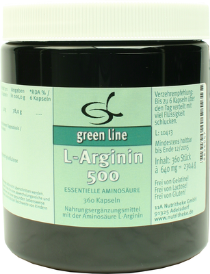 L-ARGININ 500 Kapseln