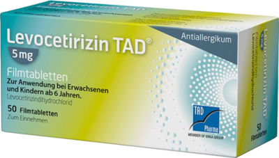 LEVOCETIRIZIN TAD 5 mg Filmtabletten