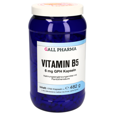 VITAMIN B5 6 mg GPH Kapseln