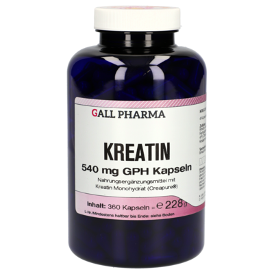 KREATIN 540 mg GPH Kapseln