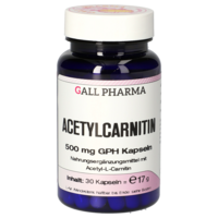 ACETYLCARNITIN 500 mg GPH Kapseln